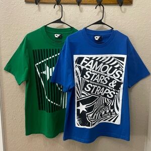 ✨2 Pack NWOT✨ Famous Stars & Straps Men’s Large